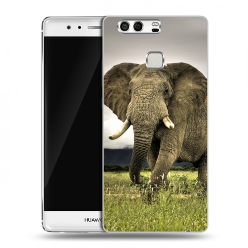 Дизайнерский силиконовый чехол для Huawei P9 Слоны