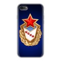 Дизайнерский силиконовый чехол для Iphone 7 ЦСКА