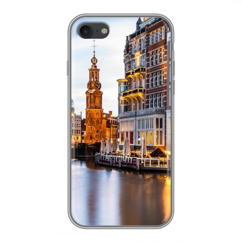 Дизайнерский силиконовый чехол для Iphone 7 амстердам
