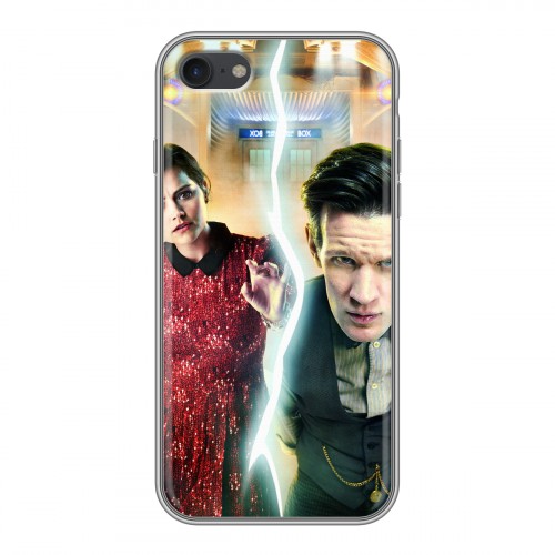 Дизайнерский силиконовый чехол для Iphone 7 Доктор Кто