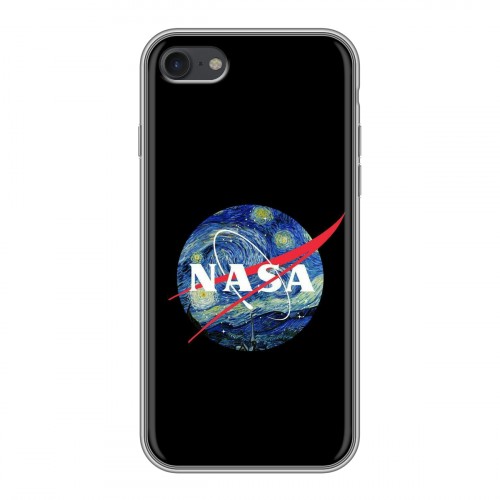 Дизайнерский силиконовый чехол для Iphone 7 NASA