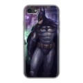 Дизайнерский силиконовый с усиленными углами чехол для Iphone 7 Batman игра