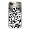 Дизайнерский силиконовый чехол для Iphone 7 Маски Black White
