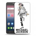 Дизайнерский силиконовый чехол для Alcatel Pop 4 Майкл Джексон