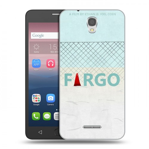 Дизайнерский силиконовый чехол для Alcatel Pop 4 Фарго