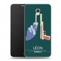 Дизайнерский пластиковый чехол для Alcatel Pop 4 Plus Leon