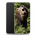 Дизайнерский пластиковый чехол для Alcatel Pop 4 Plus Медведи