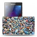 Дизайнерский силиконовый чехол для Lenovo Tab 3 7 Текстура камня