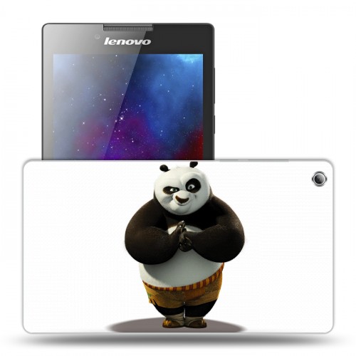 Дизайнерский силиконовый чехол для Lenovo Tab 3 8 Кунг-фу панда