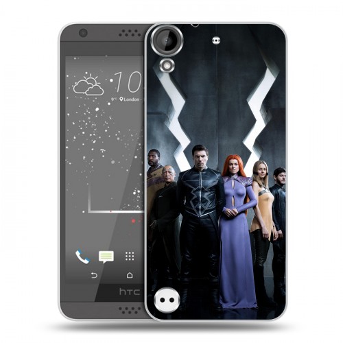 Дизайнерский пластиковый чехол для HTC Desire 530 Сверхлюди