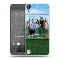 Дизайнерский пластиковый чехол для HTC Desire 530 Weeds