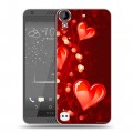 Дизайнерский пластиковый чехол для HTC Desire 530 День Святого Валентина