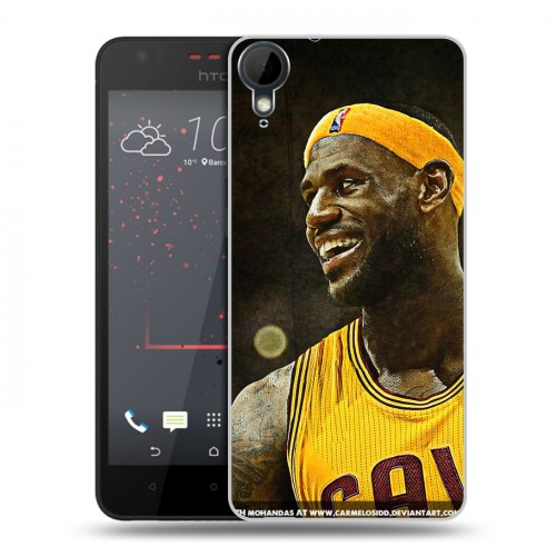 Дизайнерский пластиковый чехол для HTC Desire 825 НБА