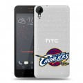 Полупрозрачный дизайнерский пластиковый чехол для HTC Desire 825 НБА