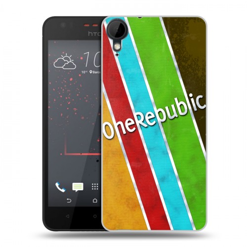 Дизайнерский пластиковый чехол для HTC Desire 825 OneRepublic