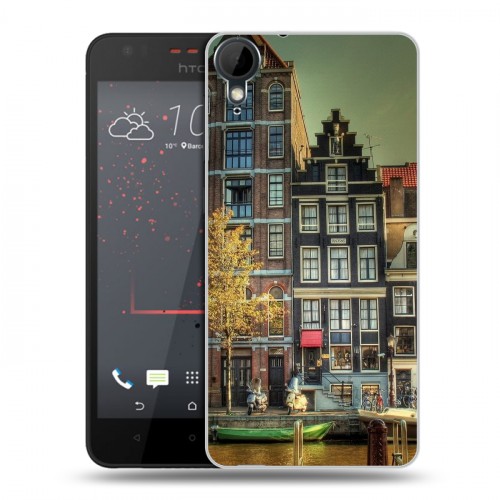 Дизайнерский пластиковый чехол для HTC Desire 825 амстердам
