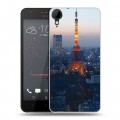 Дизайнерский пластиковый чехол для HTC Desire 825 Токио