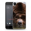 Дизайнерский пластиковый чехол для HTC Desire 825 Медведи