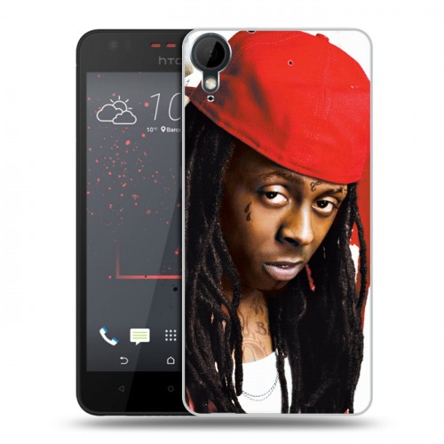 Дизайнерский пластиковый чехол для HTC Desire 825 Lil Wayne