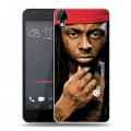 Дизайнерский пластиковый чехол для HTC Desire 825 Lil Wayne