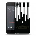 Дизайнерский пластиковый чехол для HTC Desire 825 Дизайнерское пианино