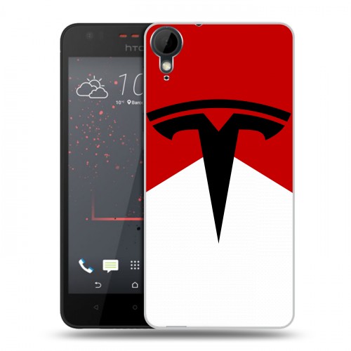 Дизайнерский пластиковый чехол для HTC Desire 825 Tesla