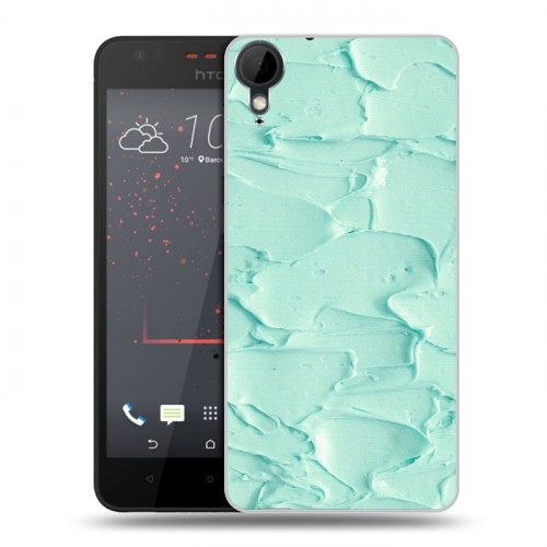 Дизайнерский пластиковый чехол для HTC Desire 825 Мазки краски