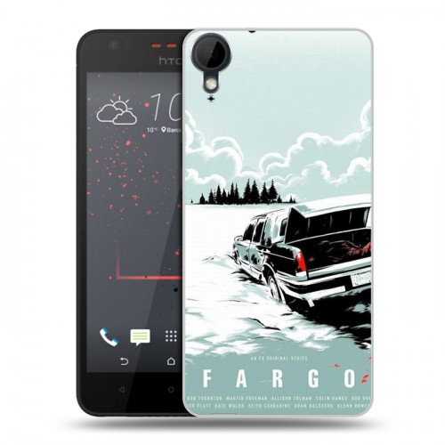 Дизайнерский пластиковый чехол для HTC Desire 825 Фарго