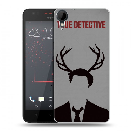 Дизайнерский пластиковый чехол для HTC Desire 825 Настоящий детектив