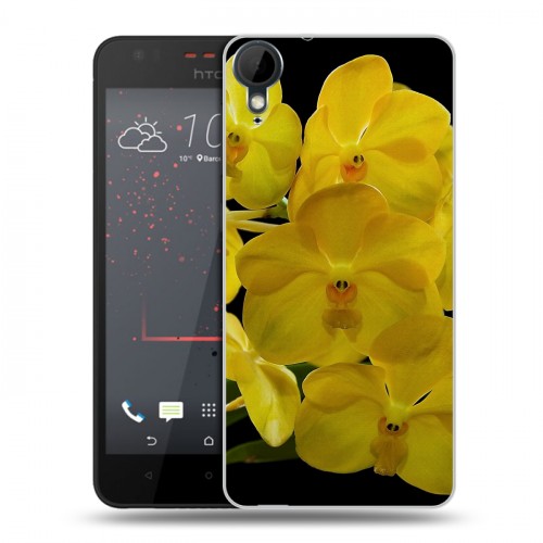 Дизайнерский пластиковый чехол для HTC Desire 825 Орхидеи