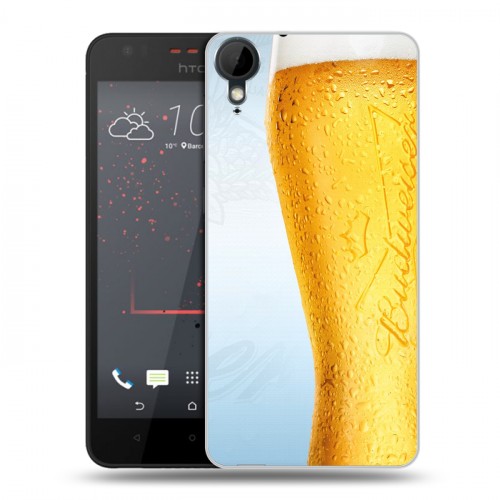 Дизайнерский пластиковый чехол для HTC Desire 825 Budweiser
