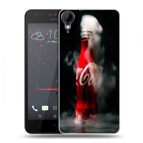 Дизайнерский пластиковый чехол для HTC Desire 825 Coca-cola