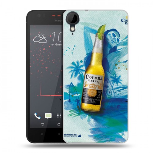 Дизайнерский пластиковый чехол для HTC Desire 825 Corona