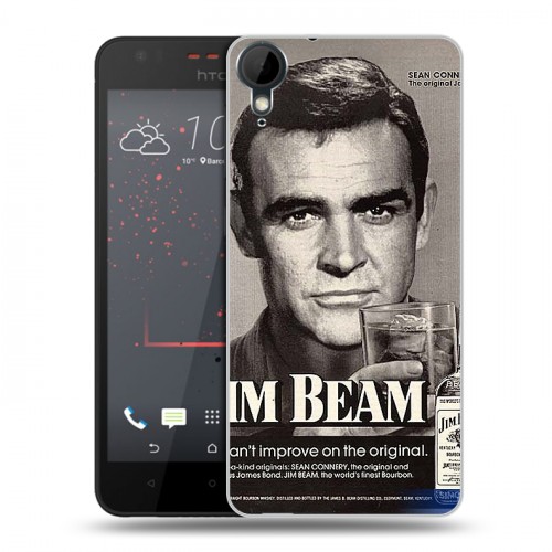 Дизайнерский пластиковый чехол для HTC Desire 825 Jim Beam