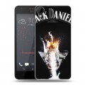 Дизайнерский пластиковый чехол для HTC Desire 825 Jack Daniels