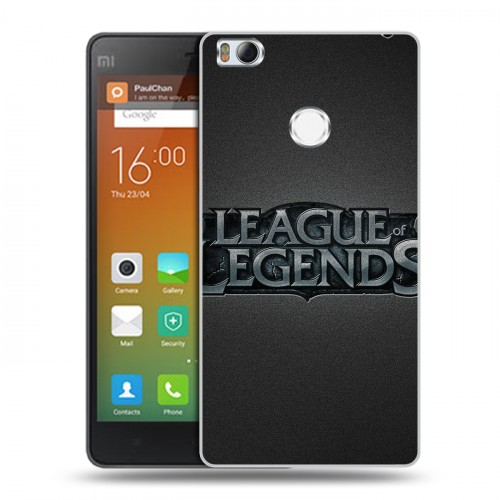 Дизайнерский пластиковый чехол для Xiaomi Mi4S League of Legends