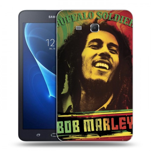 Дизайнерский силиконовый чехол для Samsung Galaxy Tab A 7 (2016) Боб Марли
