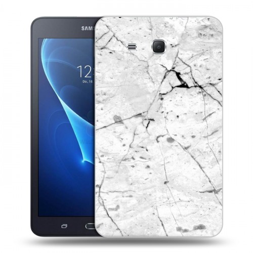 Дизайнерский силиконовый чехол для Samsung Galaxy Tab A 7 (2016) Мрамор текстура