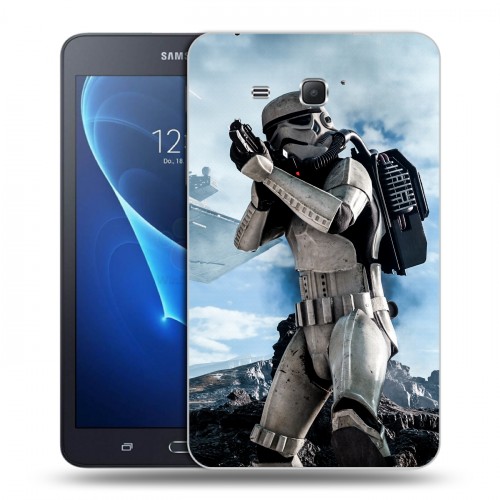 Дизайнерский силиконовый чехол для Samsung Galaxy Tab A 7 (2016) Star Wars Battlefront