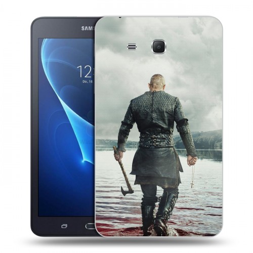 Дизайнерский силиконовый чехол для Samsung Galaxy Tab A 7 (2016) викинги