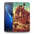 Дизайнерский силиконовый чехол для Samsung Galaxy Tab A 7 (2016) Star Wars : The Last Jedi