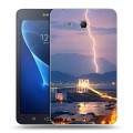 Дизайнерский силиконовый чехол для Samsung Galaxy Tab A 7 (2016) молния