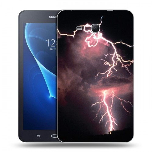 Дизайнерский силиконовый чехол для Samsung Galaxy Tab A 7 (2016) молния