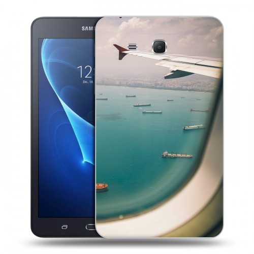 Дизайнерский силиконовый чехол для Samsung Galaxy Tab A 7 (2016) самолеты