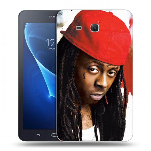 Дизайнерский силиконовый чехол для Samsung Galaxy Tab A 7 (2016) Lil Wayne