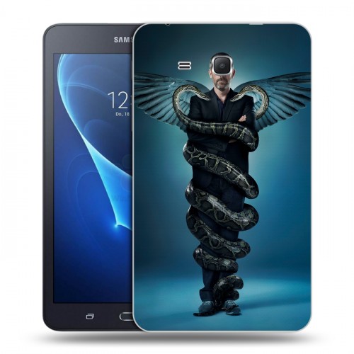 Дизайнерский силиконовый чехол для Samsung Galaxy Tab A 7 (2016) Доктор Хаус