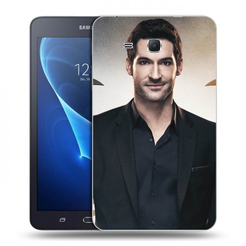 Дизайнерский силиконовый чехол для Samsung Galaxy Tab A 7 (2016) Люцифер