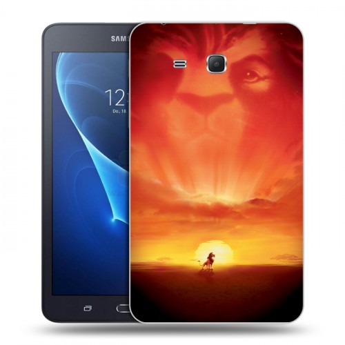 Дизайнерский силиконовый чехол для Samsung Galaxy Tab A 7 (2016) Король лев