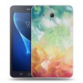Дизайнерский силиконовый чехол для Samsung Galaxy Tab A 7 (2016) Мазки краски