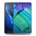 Дизайнерский силиконовый чехол для Samsung Galaxy Tab A 7 (2016) Мазки краски